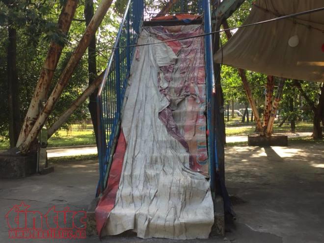 Công viên nước bỏ hoang, rỉ sét giữa lòng Hà Nội ảnh 10